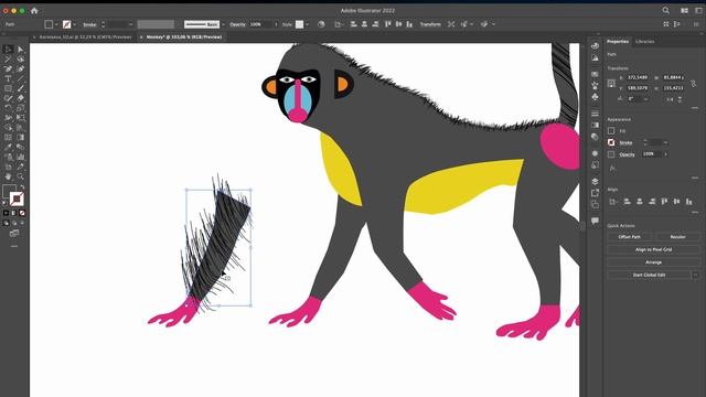 Разбор задания U2 | Непрозрачная маска (Opacity Mask)