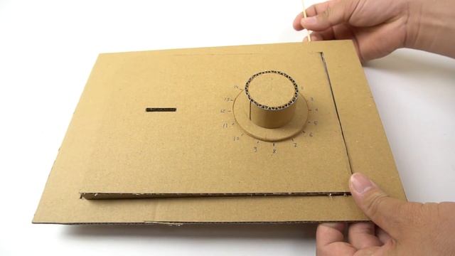 How to make a Safe with Combination Number Lock from cardboard -  2 level locker