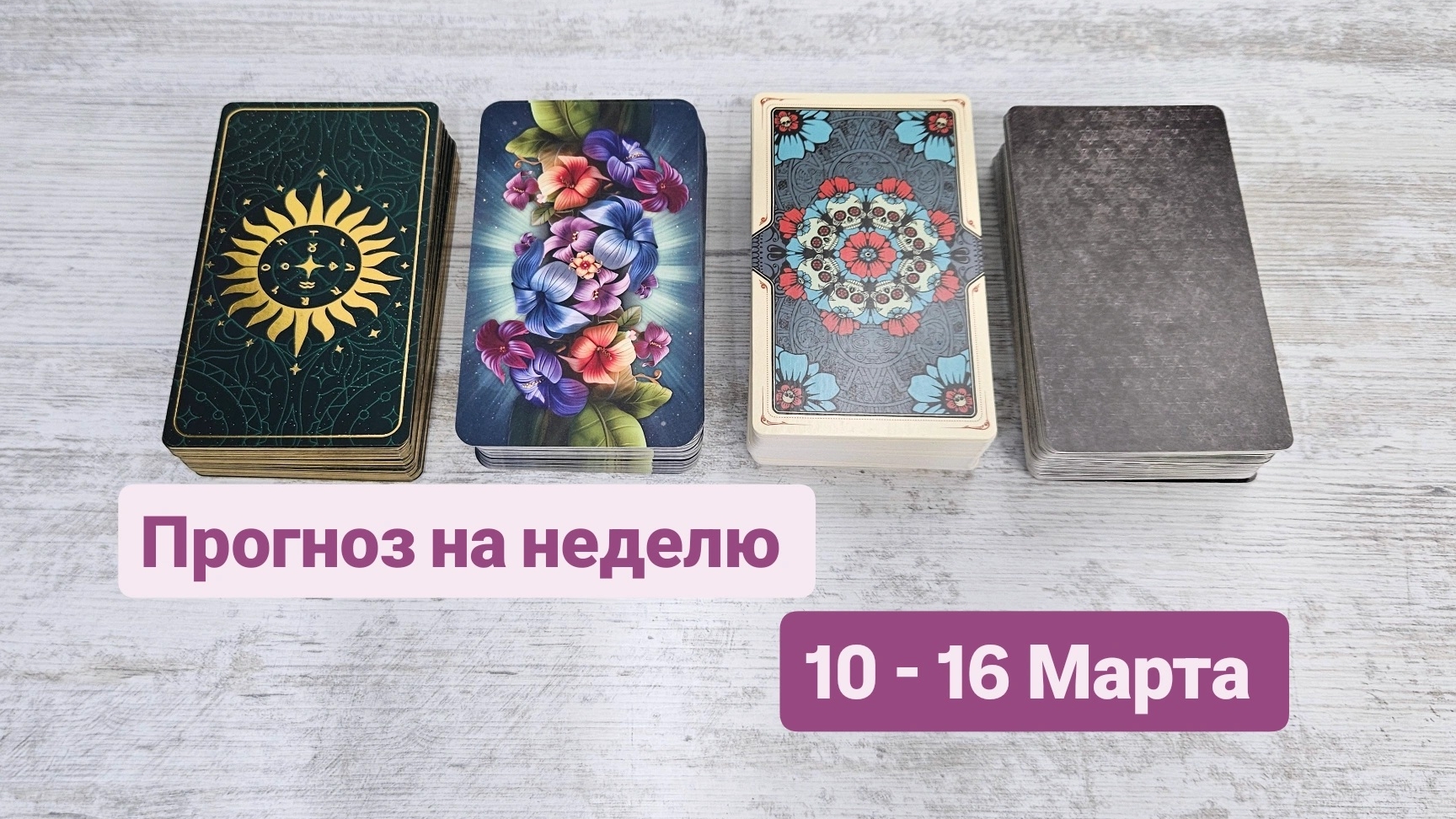 Прогноз на неделю
