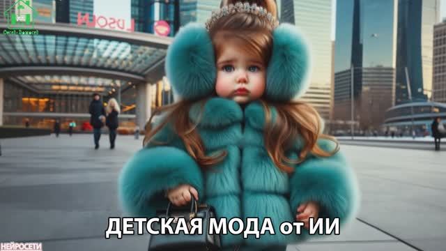 Мода для маленьких детей от ИИ (215) Для настроения и вдохновения 👶🏻❣️🤗