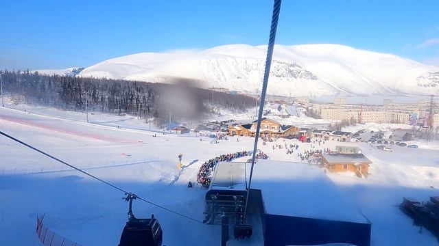 Кировск. Горнолыжный курорт "Большой Вудъявр".