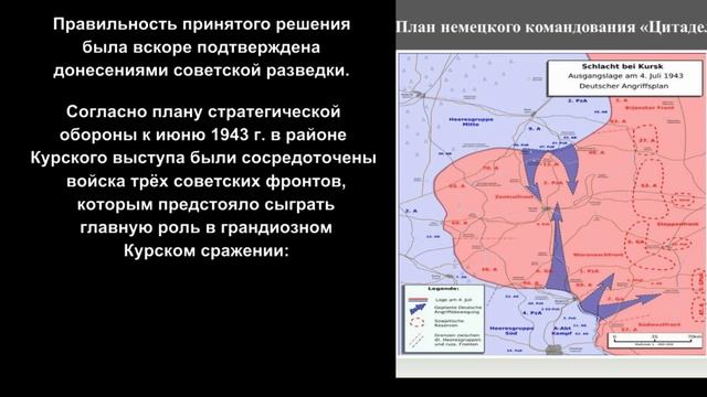 12-1 Курская битва_5 июля - 23 августа 1943 г._Часть 1_Планы сторон