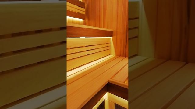 сауна супер на 3м этаже коттеджа