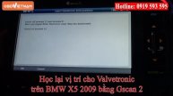 Học Lại Vị Trí Valvetronic Trên BMW X5 2009 Bằng Gscan 2