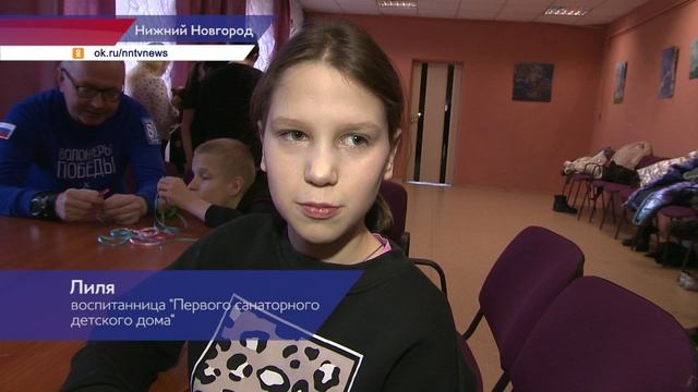 Традиционная акция «Вам, любимые!» прошла в Первом санаторном детском доме