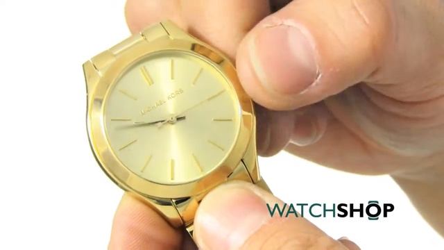 Michael Kors Ladies' Mini Slim Runway Watch (MK3512)