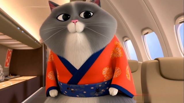 Кот путешественник в Японии