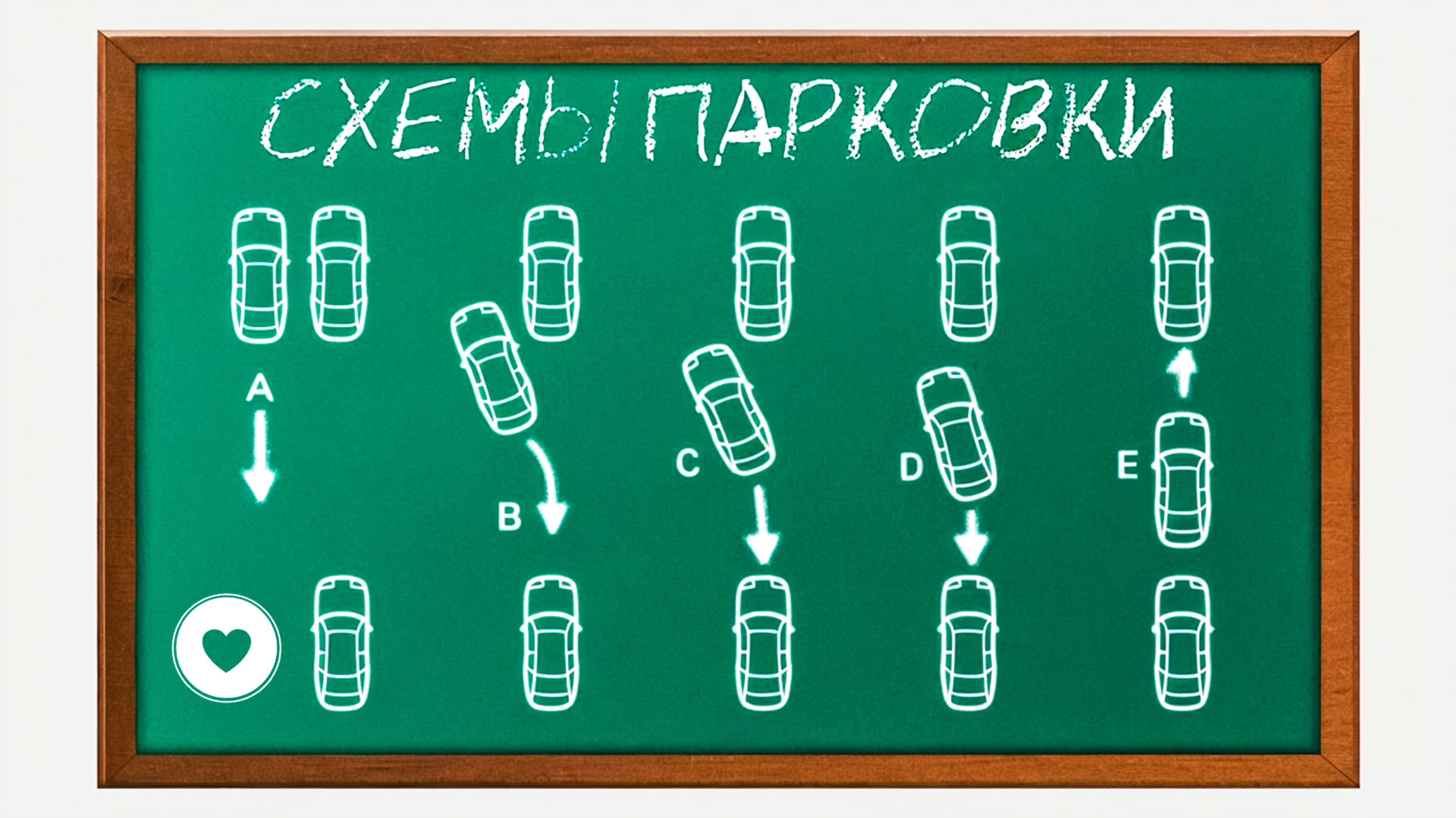 ВСЕ схемы парковок 🅿️