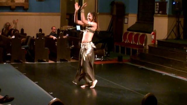 Julia - Belly Dance @ First Unitarian Church, Philadelphia.
