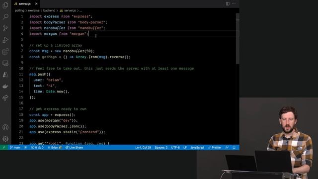 1. Long Polling Overview & Backend Setup