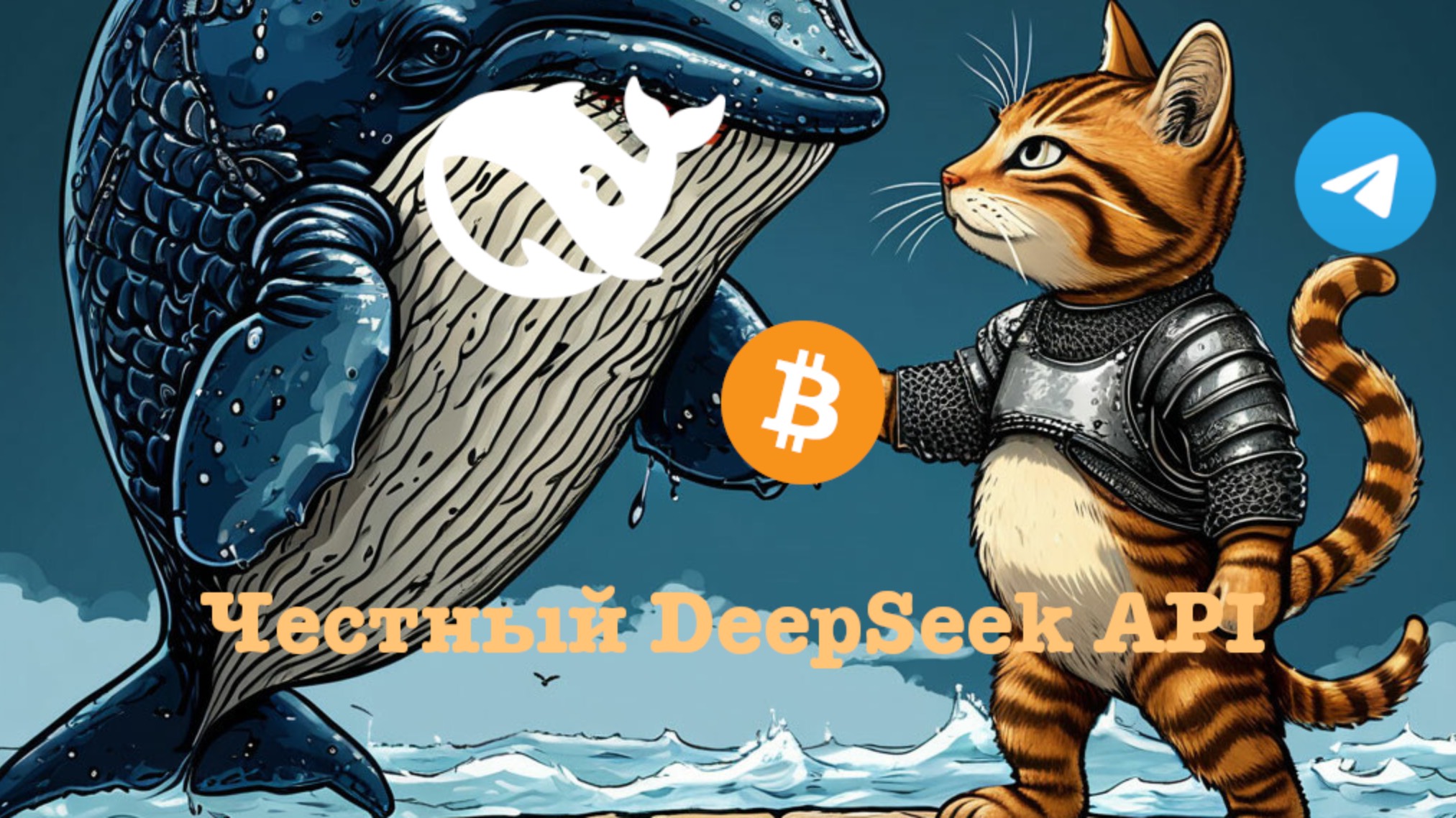 Настоящий DeepSeek API + TelegramBOT + Python. Используем платный API