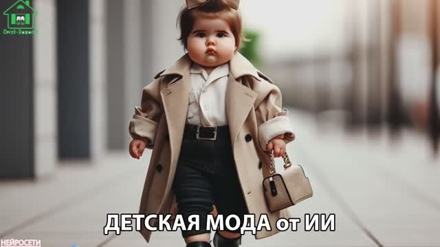 Мода для маленьких детей от ИИ (212) Для настроения и вдохновения 👶🏻❣️🤗