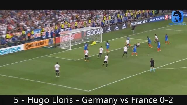 Top 10 best Saves EURO 2016 • Лучшие сейвы ЕВРО 2016
