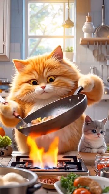 Кот Персик