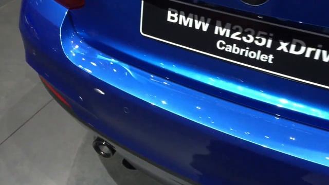BMW M235i xDrive Cabriolet 2015 In detail review walkaround Interior Exterior