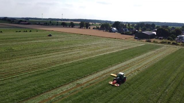 Grassilage 2021 3. Schnitt | Gras mähen | Fendt 724 | Krone Big X 630 | Claas Cargos | Bartelsdorf