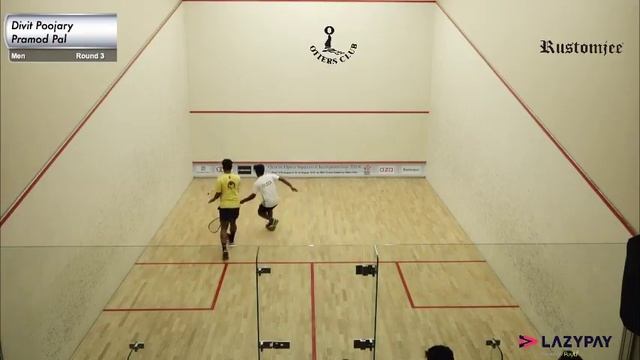 Otters Open Squash Championship 2018 I Day 2 I Men I Divit Poojary v Pramod Pal