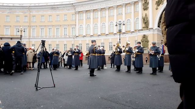Духовой оркестр на Дворцовой - Открытие, "Любите девушки" гр.Браво. (08.03.2025)