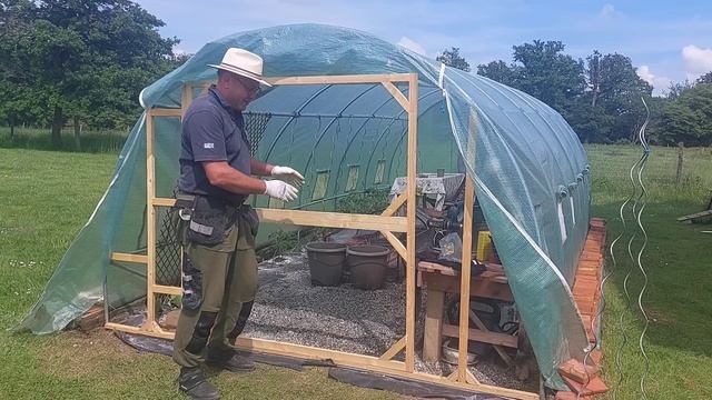 Ep 122 | DIY Polytunnel Doors | Does Every Poly Owner Have This Problem? | French Farmhouse Life |