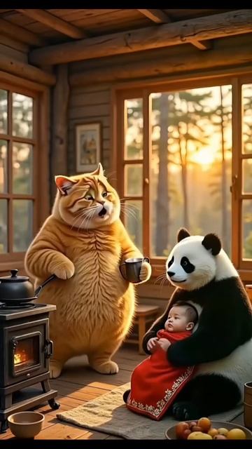 Кот Персик