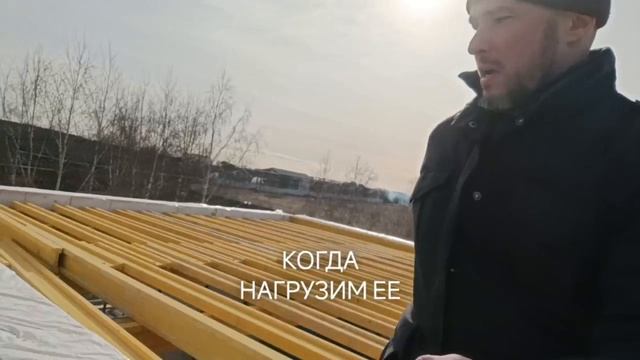 Устройство монолитного перекрытия, выставляем опалубку