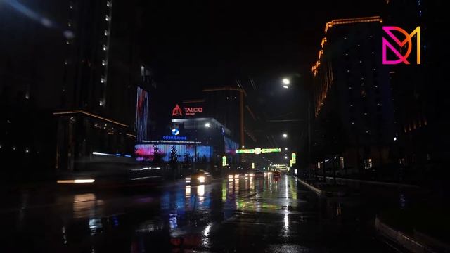 Ночной Душанбе 06 02 2022