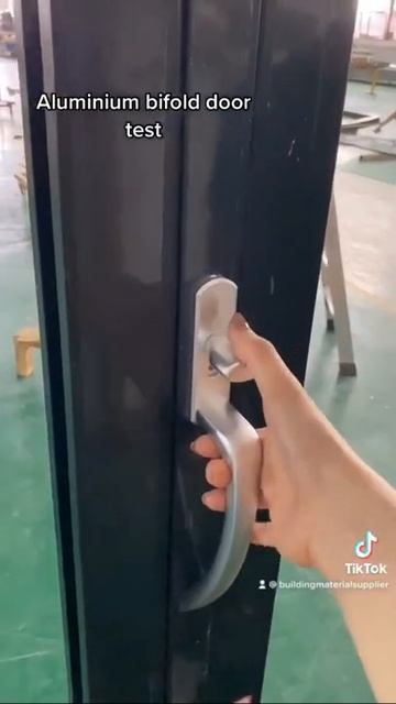 Aluminium bifold windows and doors test#custom#aluminium#bifolddoors#folding#foldingdoor#test#fyp#u