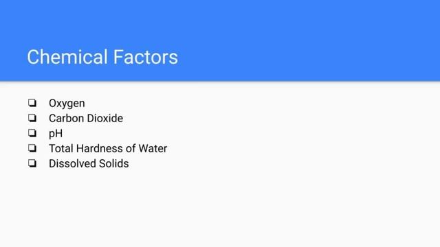 Aquaculture - Lecture 2 | Biotic and Abiotic factors. |