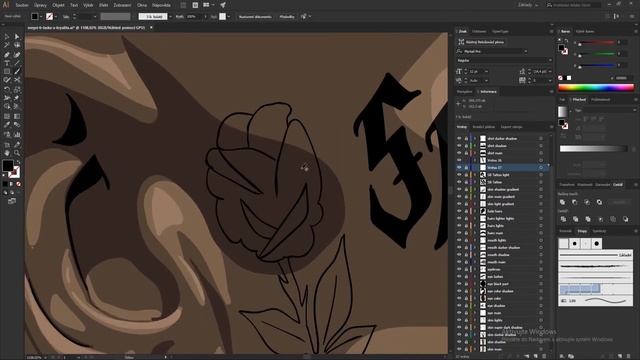 S.B. - PE3 Láska & Loyalita CD Cover - Vector Drawing - Speed Art #06 |emve_design|