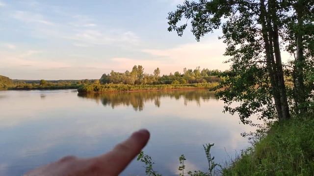 Великолепное утро на реке