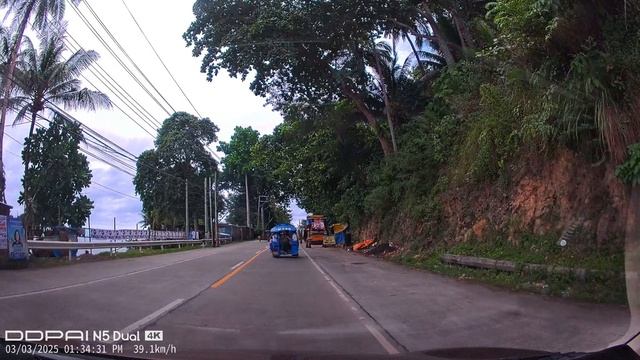 Driving in Maasin | DDPAI N5 Dual Dashcam Footage (Mar 3 - Part 2)