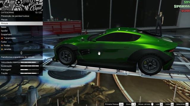GTA ONLINE #1 - BORA TUNAR - DEWBAUCHEE SPECTER (MODIFICAÇÃO DO BENNYS)