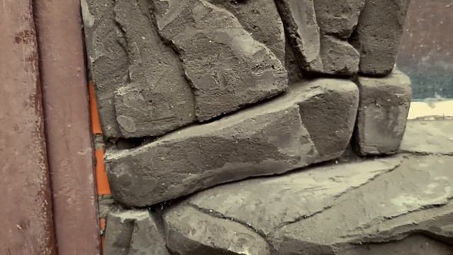 Дверь и окно в артбетоне. Продолжение. Пока так, завтра хочу закончить.