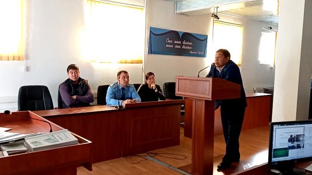 Түркістан облысындағы инкассатор ұрлығы бойынша сот отырысы.