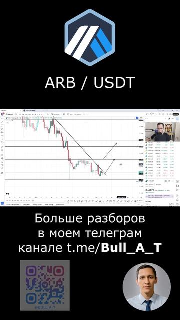 Куда пойдет Arbitrum (ARB) - #shorts аналитика, теханализ #инвестиции #криптовалюта #arbitrum #arb