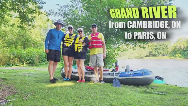 from Cambridge ON to Paris ON in a boat