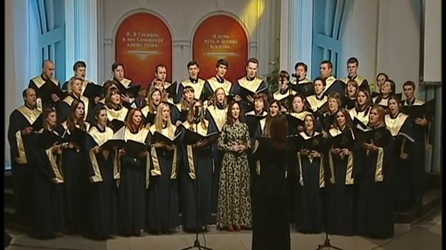 За тихой рекою___Московский камерный хор Креддо_ Христианские песни