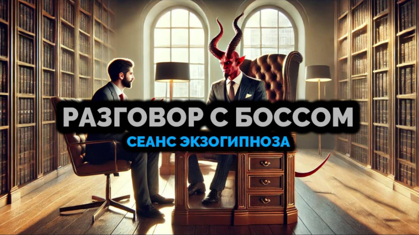 РАЗГОВОР С БОССОМ: СЕАНС ЭКЗОГИПНОЗА