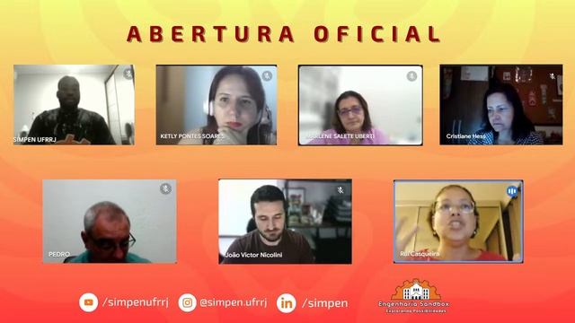 Abertura do VI Simpósio das Engenharias - Engenharia Sandbox: Explorando Possibilidades