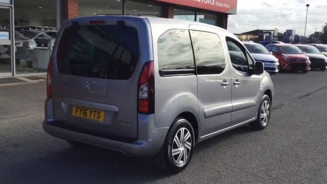 Citroen Berlingo Multispace Blue HDI Feel Edition ETG6 FY16 YTS