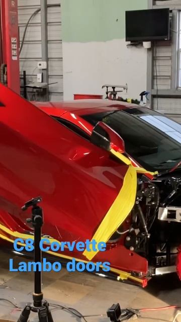 C8 corvette lambo doors