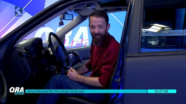 Ora 7 - Vetura Mercedes ML 270 e kthyer në off road