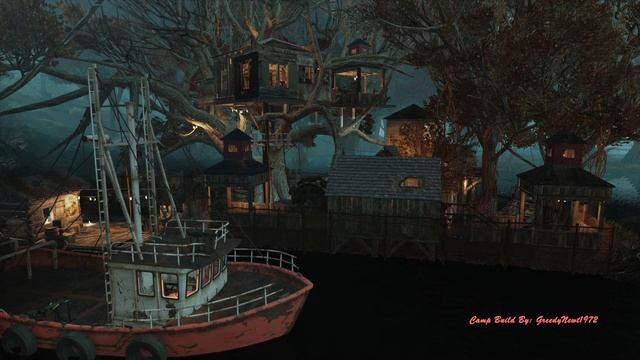 Fallout 76 Ambience "Greedy Newt's Fishing Village" #fallout76ambience #fallout76 #relaxing #ambien