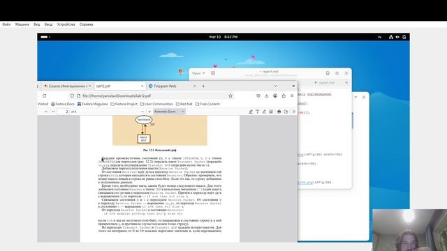 simmod12 Создание отчета