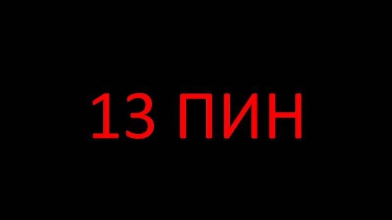 Пины мультка. 13 пин мультика.