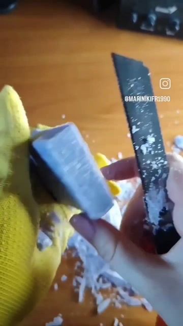 Резка мыла от мыльного блогера @MARINKIFR1990