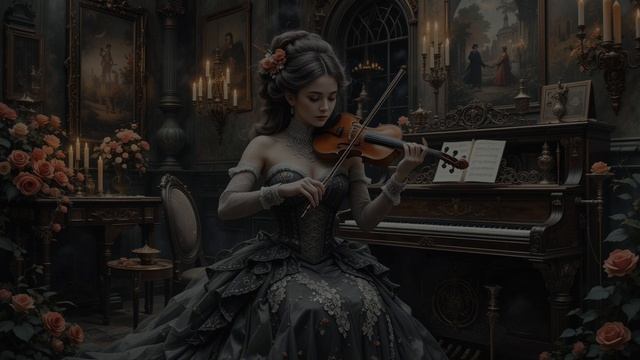 Victorian violin & theremin fusion with futuristic synths