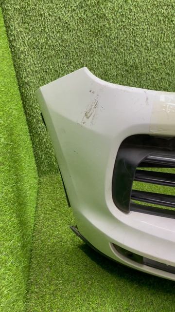 Porsche cayenne e3 9Y бампер передний белый