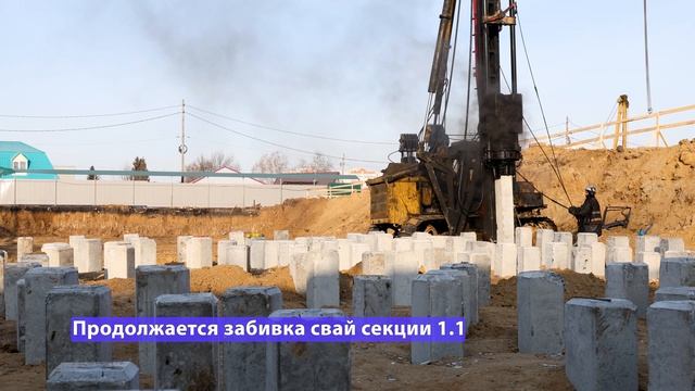 Ход строительства ЖК UNO. Март 2025