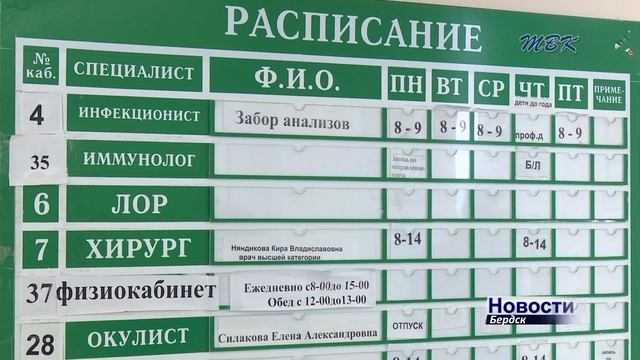 Областной Минздрав осуществляет проверку Бердской городской больницы